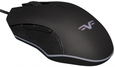 Мышь Frime "INVADER", Black, USB, оптическая, 3200 dpi, 6 кнопок, RGB подсветка, 1.8 м (FMC2010)
