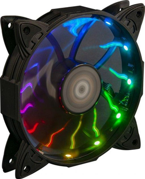 Вентилятор 120 мм, Frime Iris LED Fan 12LED Auto Effect (FLF-HB120AUTO12) (239277)