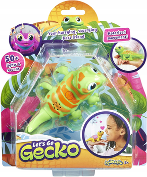 Інтерактивний робот Goliath AniMagic Lets go Gecko Гекон Зелений (8720077260184)