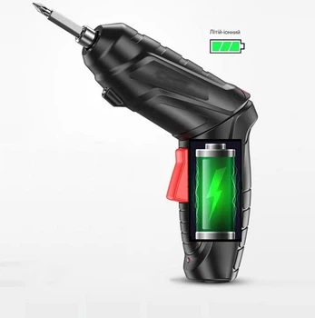 Аккумуляторная отвертка 47в1/3.6v/1800mAh + Кейс