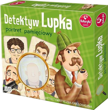Gra planszowa Kukuryku Detektyw Lupka - Portret pamięciowy (5901738563919)