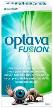 Капли для глаз Optava Allergan Fusion Opted Eye Drops 10 мл (8470001698841)