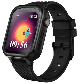 Smartwatch dla dzieci Garett Kids Essa 4G Black (5904238485682)