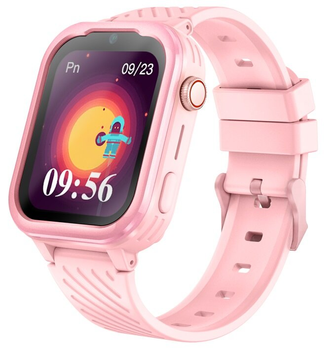 Smartwatch dla dzieci Garett Kids Essa 4G Różowy (5904238485699)