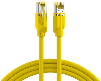 Патч-корд TB Cat 6a RJ45 S/FTP 0.25 м Yellow (4017538064066)