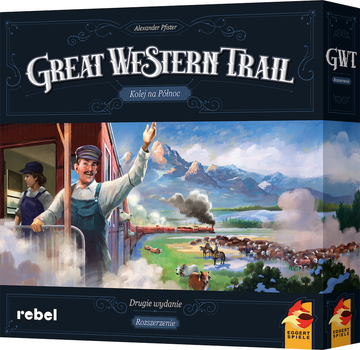 Доповнення до настільної гри Rebel Great Western Trail: Колія на північ (5902650617650)