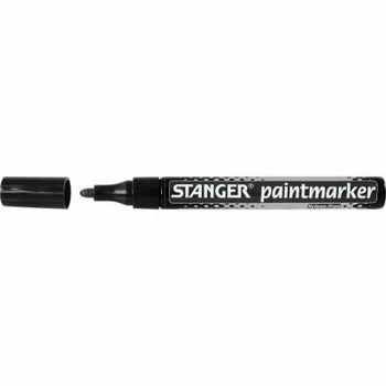 Маркер Stanger Permanent черный Paint 2-4 мм (219011)