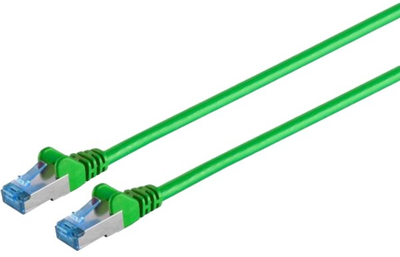 Patchcord ShiverPeaks Cat 6a RJ45 S/FTP 5 m Green (4017538064370)