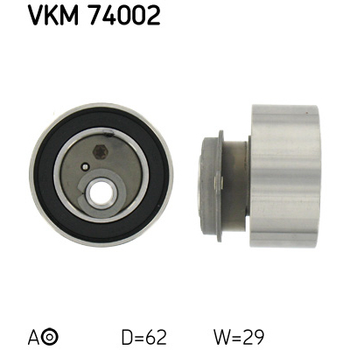 Ролик натяжителя ремня SKF VKM 74002