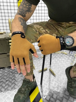 Тактичні рукавички Tactical Gloves Elite Coyote S