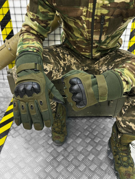 Тактичні рукавички зимові Tactical Gloves Olive XXL