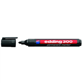 Маркер Edding перманентний Permanent 1.5-3 мм Чорний (e-300/01)