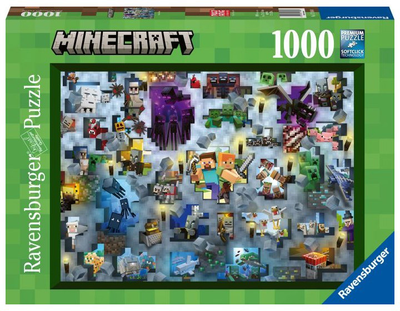 Puzzle Ravensburger Minecraft Challenge 1000 elementów (4005556171880)
