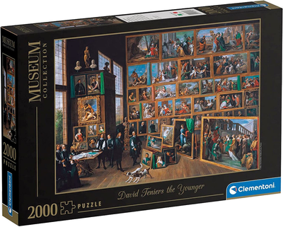 Puzzle Clementoni Museum Teniers 2000 elementów (8005125325764)