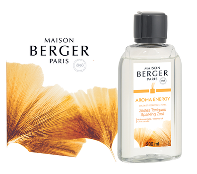 Наповнювач для аромадифузора Maison Berger AROMA 200ml. Energy - Sparkling Zest (6283-BER)