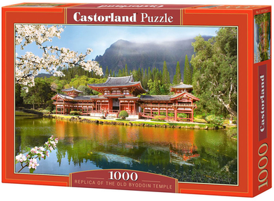 Puzzle Castor Replica of the Old Byodoin Temple 1000 elementów (5904438101726)