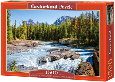 Puzzle Castor Jasper National Park Canada 1500 elementów (5904438150762)