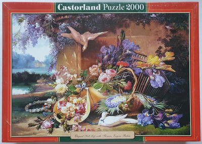 Puzzle Castor Elegant Still Life with Flowers 2000 elementów (5904438200276)
