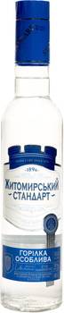 Горілка Житомирський стандарт 0.5 л 38% (4820001622133)