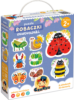 Puzzle Czuczu Robaczki czworaczki 32 elementy (5902983491828)