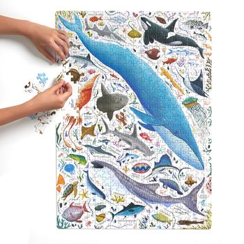 Puzzle Czuczu Puzzlove Ryby i zwierzęta wodne 500 elementów (5902983492450)