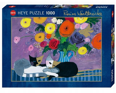 Puzzle Heye Śpiące koty 1000 elementów (4001689298180)