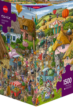 Puzzle Heye Wiejski targ 1500 elementów (4001689299941)