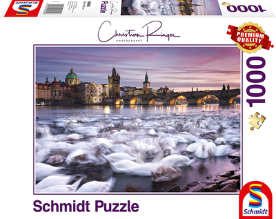 Puzzle Schmidt Christian Ringer Prague Swans 1000 elementów (4001504596958)