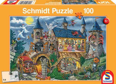 Puzzle Schmidt Nawiedzony zamek 100 elementów (4001504564513)