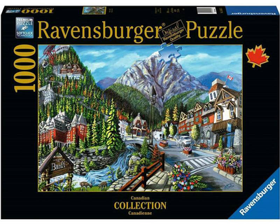 Puzzle Ravensburger Witamy w Banff 1000 elementów (4005556164813)