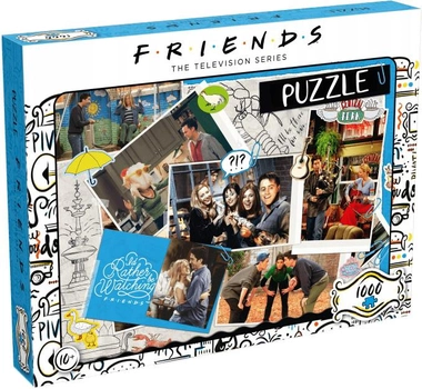 Puzzle Winning Moves Przyjaciele Scrapbook 1000 elementów (5036905039611)