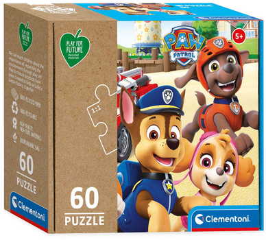 Puzzle Clementoni Play For Future Paw Patrol 60 elementów (8005125261024)