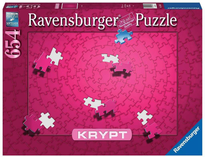 Puzzle Ravensburger Krypt Różowe 654 elementy (4005556165643)
