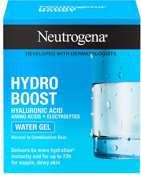 Зволожувальний гель Neutrogena Hydro Boost для нормальної та комбінованої шкіри 50 мл (3574661533827)