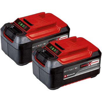 Аккумулятор к электроинструменту Einhell 18V PXC Twinpack, 18V, 5.2Ah, 2 шт (4511526)