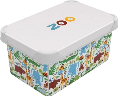 Контейнер Qutu Style Box Zoo 5л