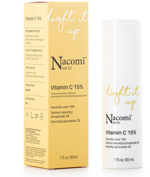 Сироватка для обличчя Nacomi Next Level Vitamin C 15% 30 мл (5902539716016)