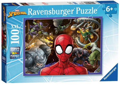 Puzzle Ravensburger Spider-Man 100 elementów (4005556107285)