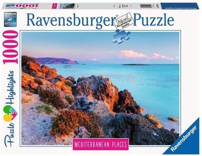 Puzzle Ravensburger Śródziemnomorska Grecja 1000 elementów (4005556149803)