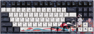 Клавіатура бездротова Varmilo VPE87 Chang'e 87Key Cherry Mx Silent Red Wireless Blue (A50A054D5A3A01A043)