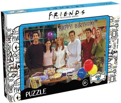 Puzzle Winning Moves Przyjaciele Urodziny 1000 elementów (5036905041867)