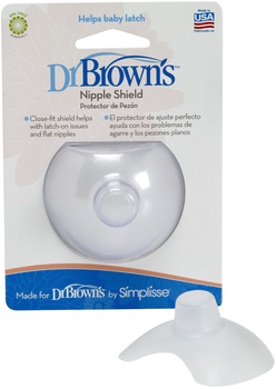 Силіконові накладки на груди для годування Dr Brown's Silicone Teatcups 2 шт (72239300077)