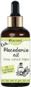 Olejek do ciała Nacomi Macadamia Oil z pipetą 50 ml (5902539701364)