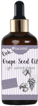 Olej do ciała Nacomi Grape Seed Oil z pipetą 50 ml (5902539701463)