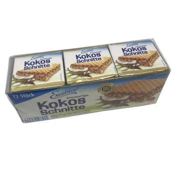 Вафлі з кокосом Excelsior Schnitte Kokos 250 г
