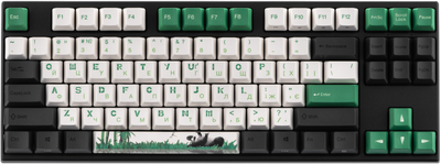 Клавіатура дротова Varmilo VEM87 Panda R2 87Key EC V2 Rose USB Green (A33A029B0A3A17A026)