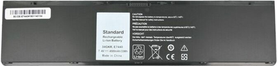 Bateria Mitsu do laptopów Dell Latitude E7440 7,4-7,6V 4500 mAh (33 Wh) (BC/DE-E7440)