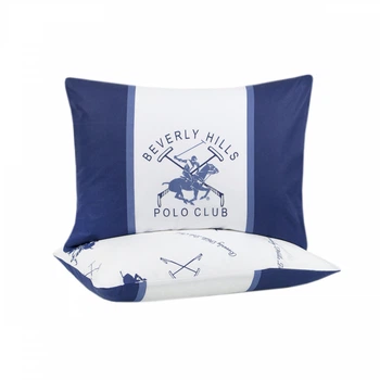 Наволочки Beverly Hills Polo Club BHPC 029 Blue 50*70 (2 шт) (2000022202541)