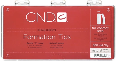 Професійні тіпси CND Formation Tips 360 шт/уп (натуральні)
