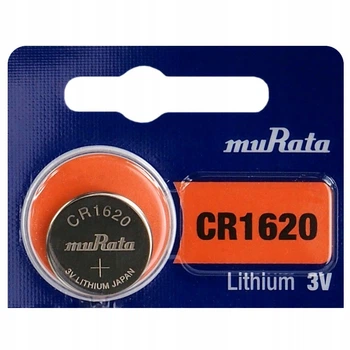 Батарейка литиевая Murata CR1620, 3V, блистер 1шт